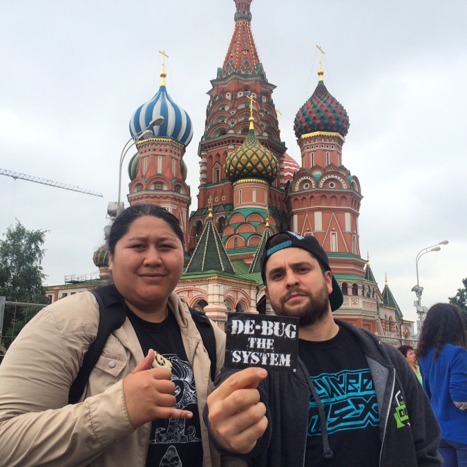 Social bio video trainers Jean and Fernando on the first day we arrived in Moscow.